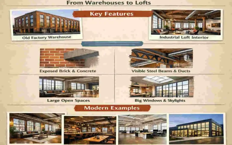 What Is Industrial Architecture? From Warehouses to Lofts: Key Features + Modern Examples