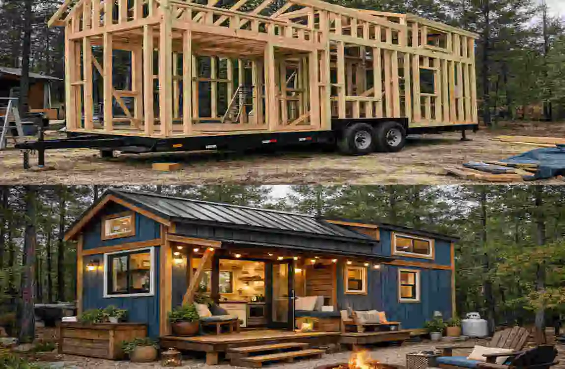 Framing How to Build a Tiny House: