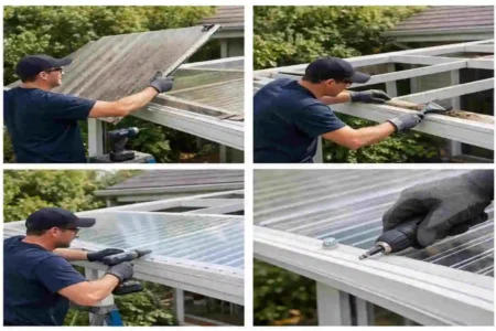 How to Replace Polycarbonate Roof Panels