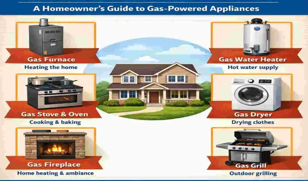 What Uses Gas in a House