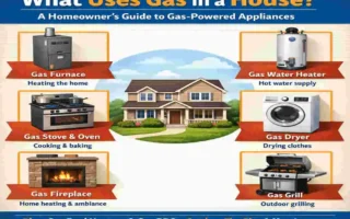 What Uses Gas in a House