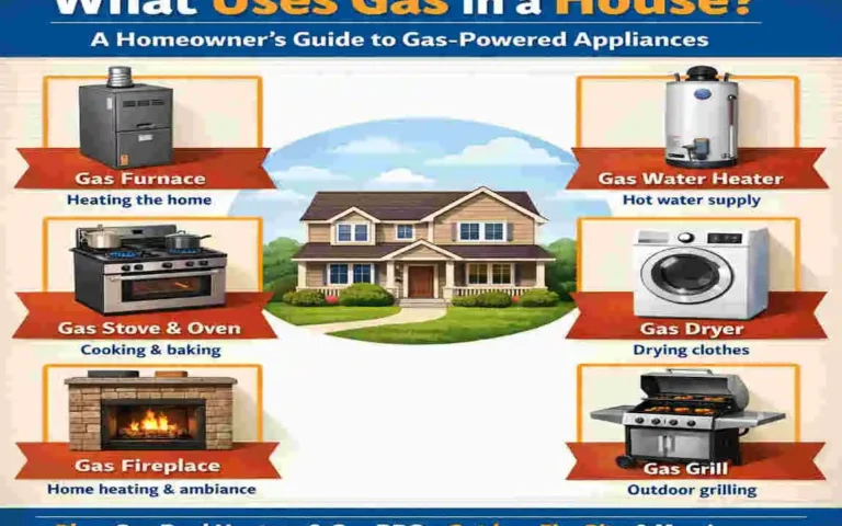 What Uses Gas in a House