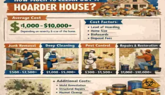 how much to clean out a hoarder house