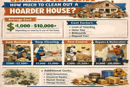 how much to clean out a hoarder house