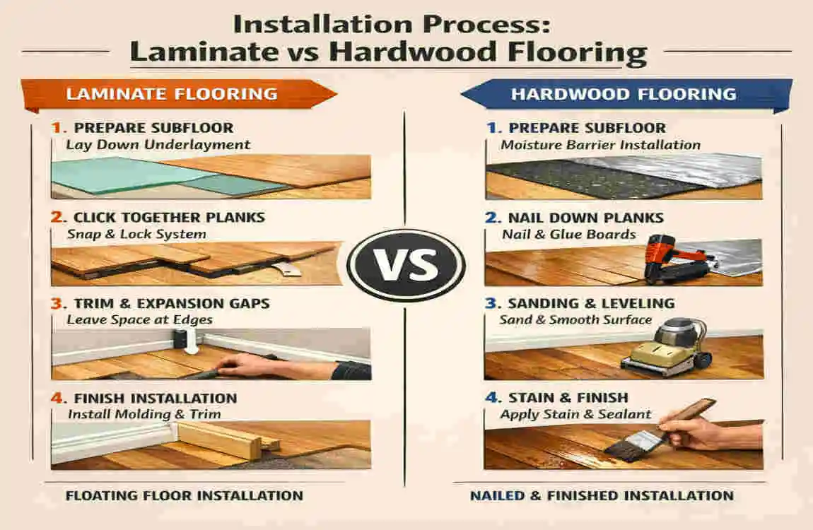 Laminate vs Hardwood Flooring: Key Differences for Your Home