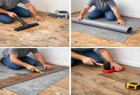 How to Lay Vinyl Flooring on Budget: Easy Tutorial