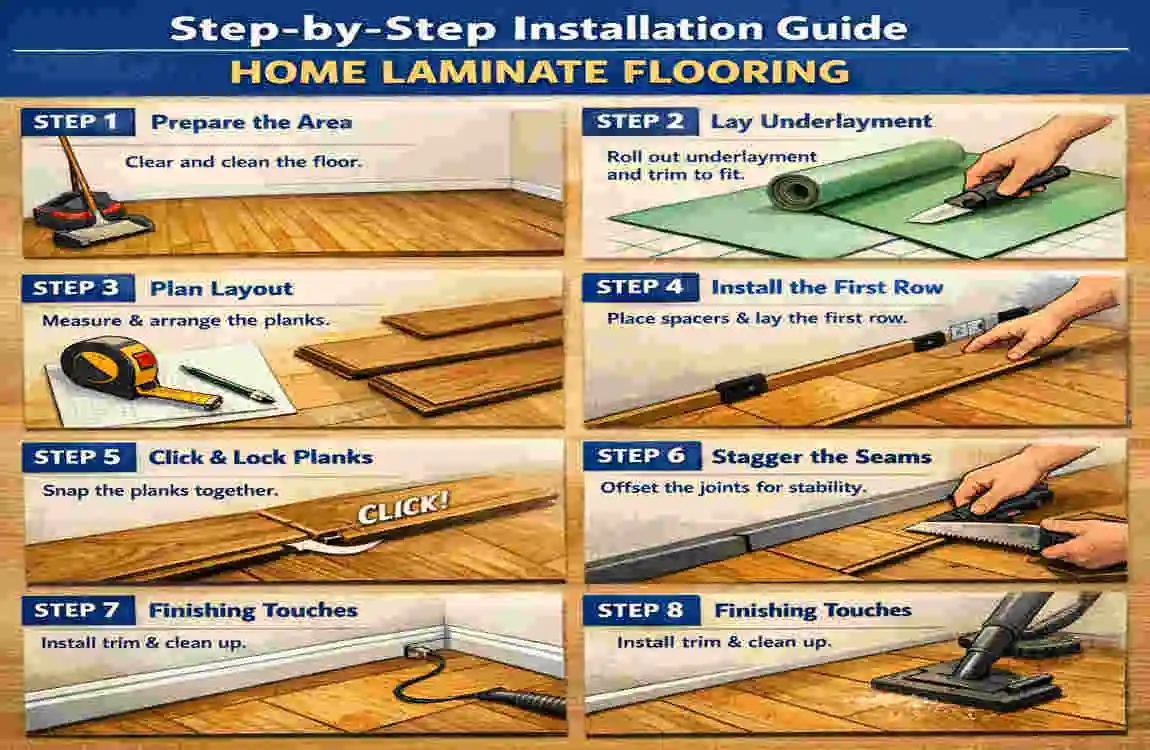 How to Install Dream Home Laminate Flooring