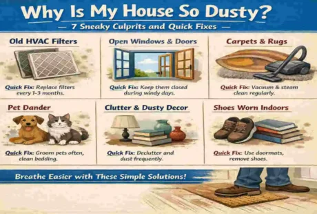 Why Is My House So Dusty? 7 Sneaky Culprits and Quick Fixes