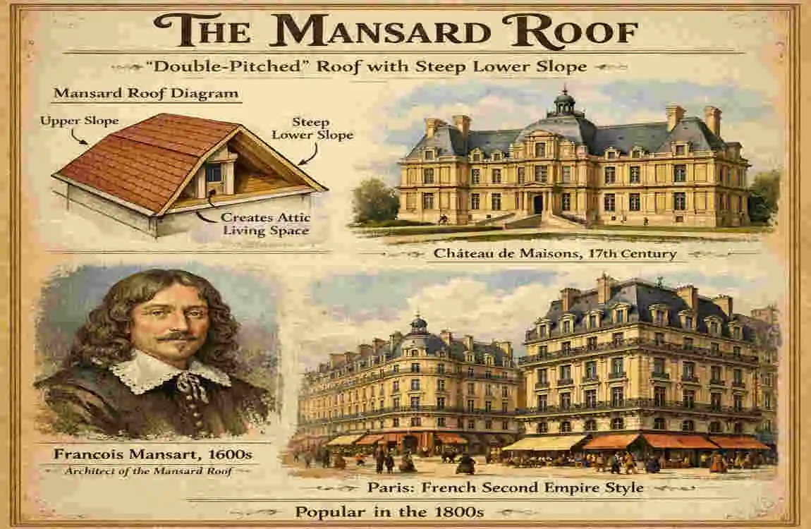 What Is a Mansard Roof?