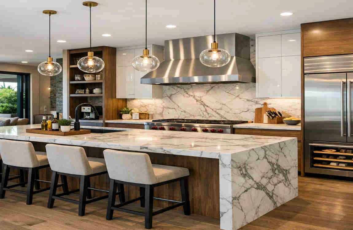 Modern Gourmet Kitchen
