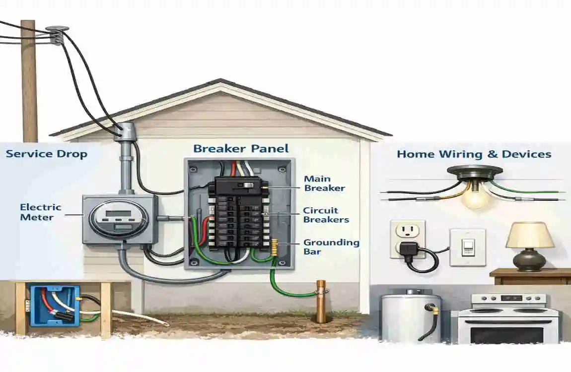 How Many Amps to Power a House