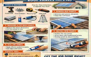 How to Replace Polycarbonate Roof Panels