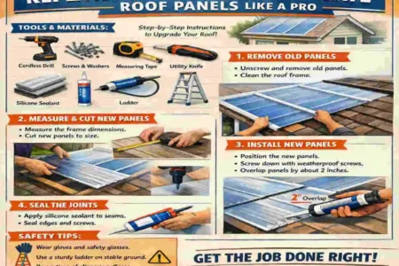 How to Replace Polycarbonate Roof Panels