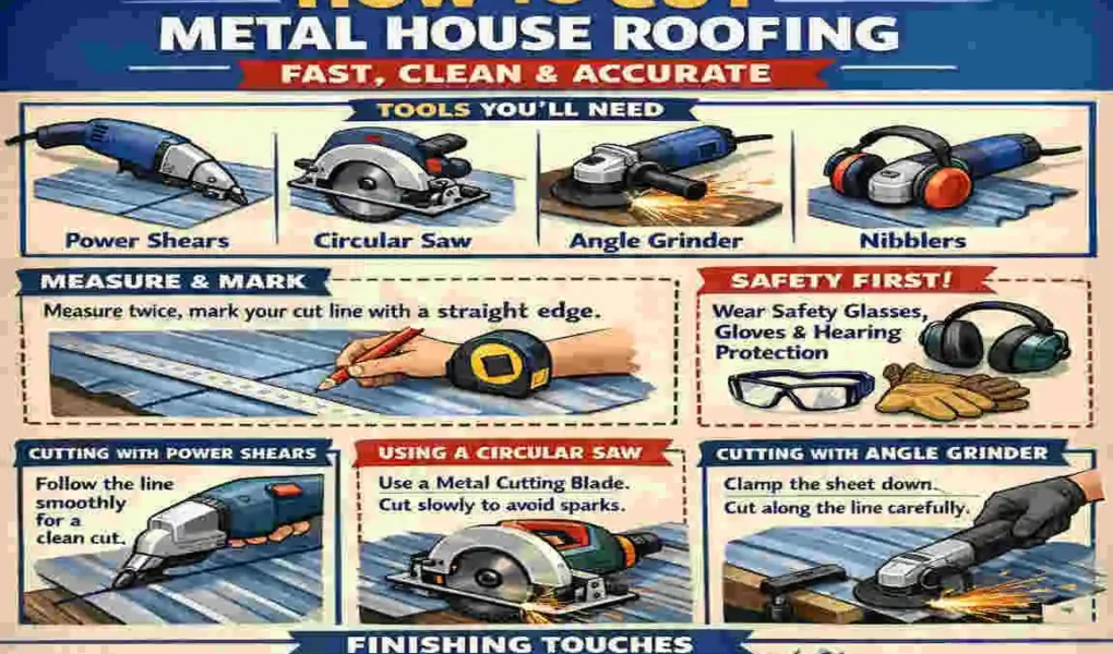 How to Cut Metal Roofing