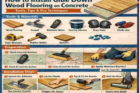 How to Install Glue-Down Wood Flooring
