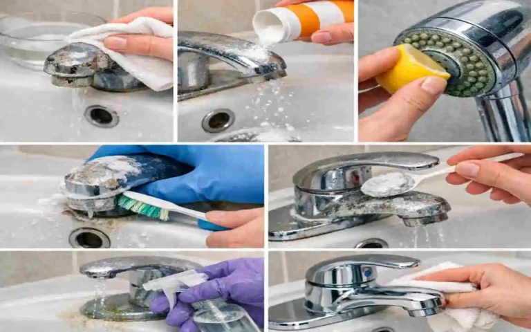 How to Clean Corrosion Off Bathroom Fixtures