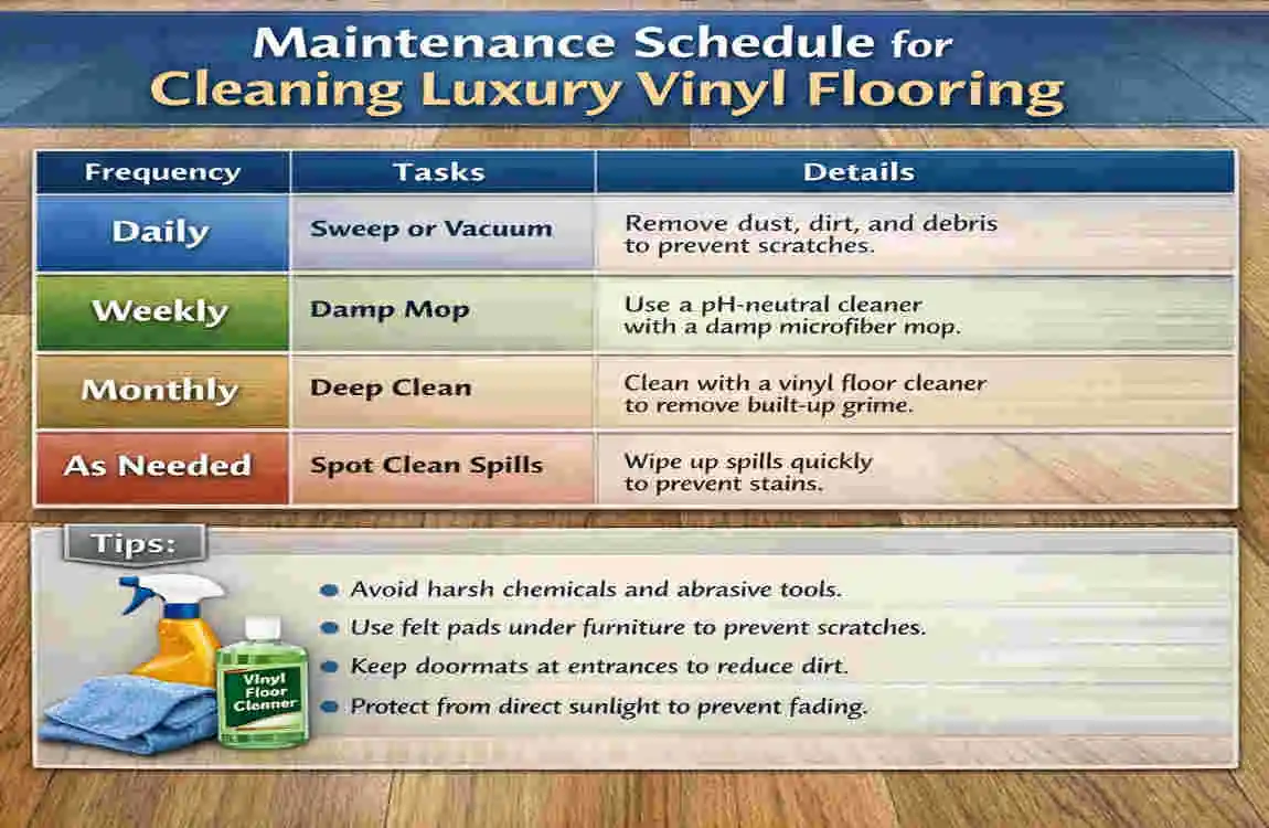 How to Clean Luxury Vinyl Floorin