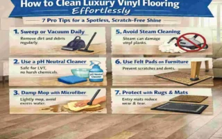 How to Clean Luxury Vinyl Floorin
