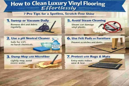 How to Clean Luxury Vinyl Floorin