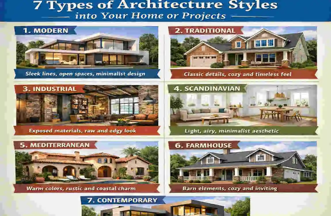 What Are the 7 Types of Architecture? Ultimate Guide to Iconic Styles
