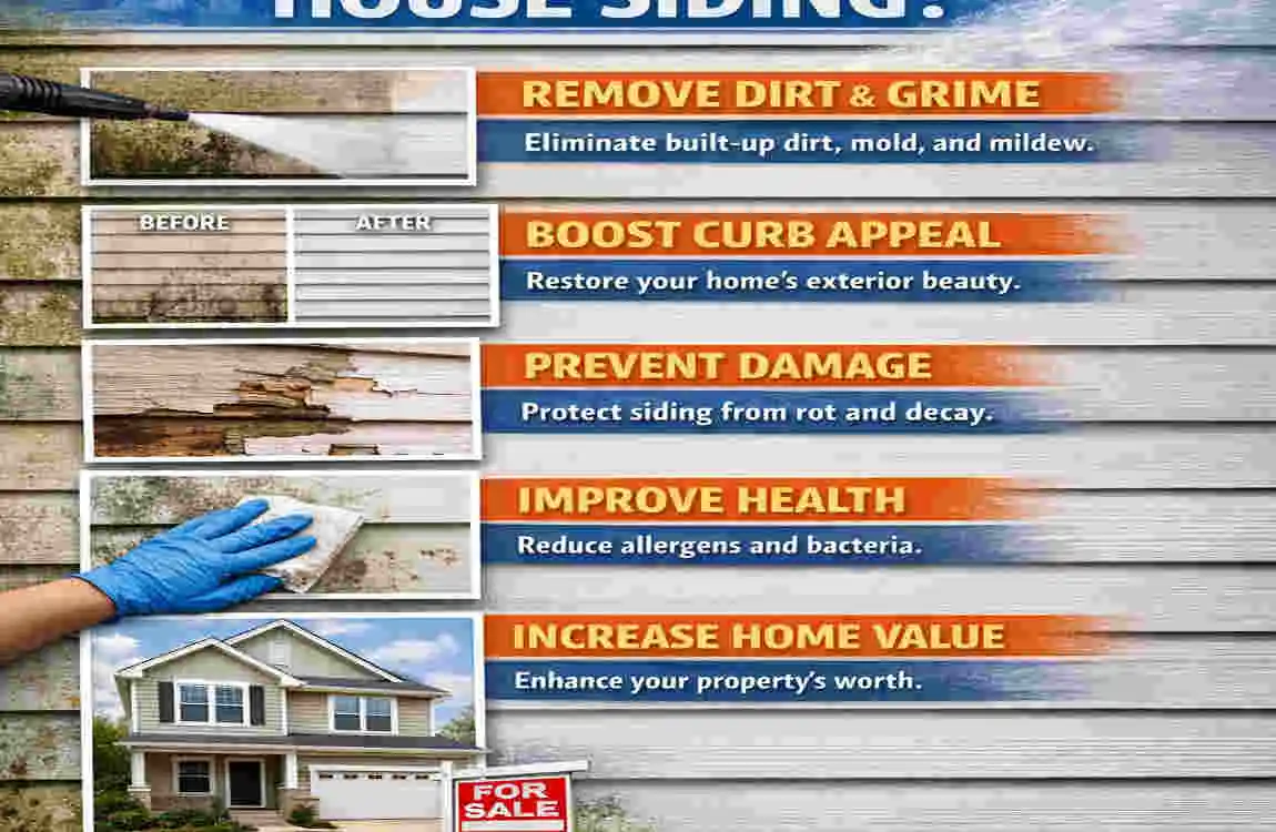 How to Pressure Wash House Siding