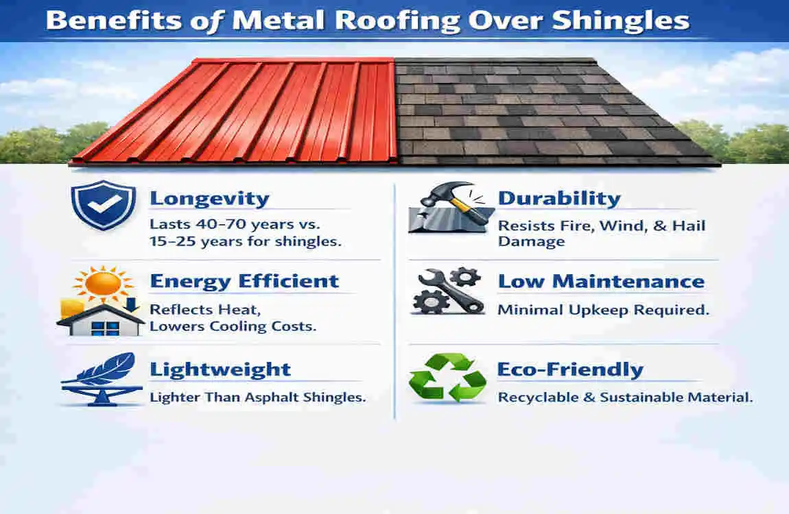 How to Install Metal Roofing Over Shingles