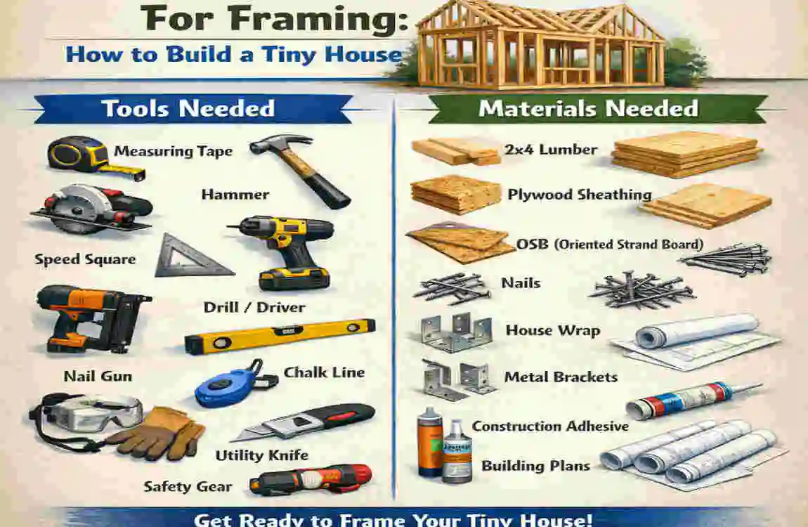 Framing How to Build a Tiny House: