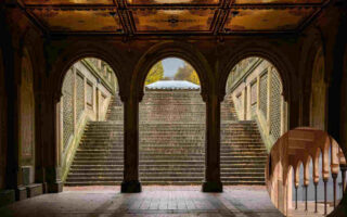 what is the arcade in ottonian architecture?