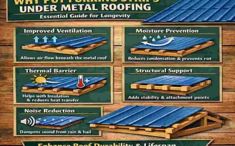 Why Put Furring Strips Under Metal Roofing: Essential Guide for Longevity