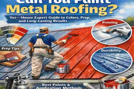 Can You Paint Metal Roofing