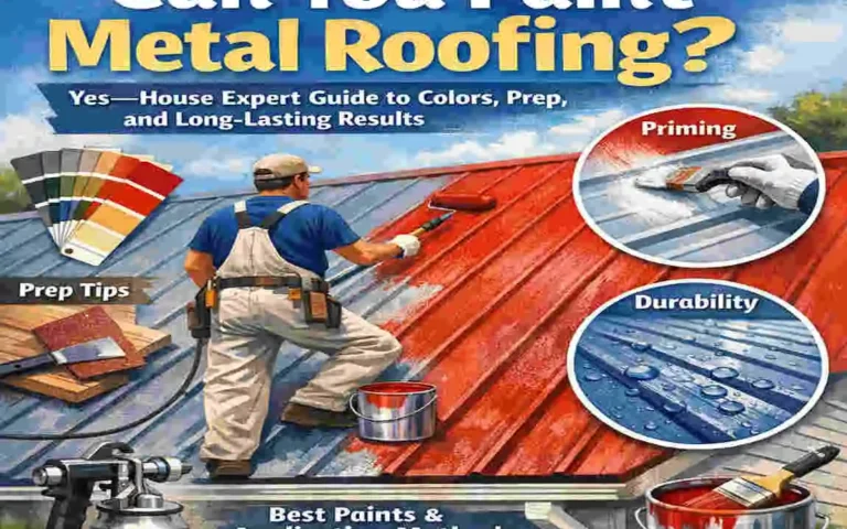 Can You Paint Metal Roofing