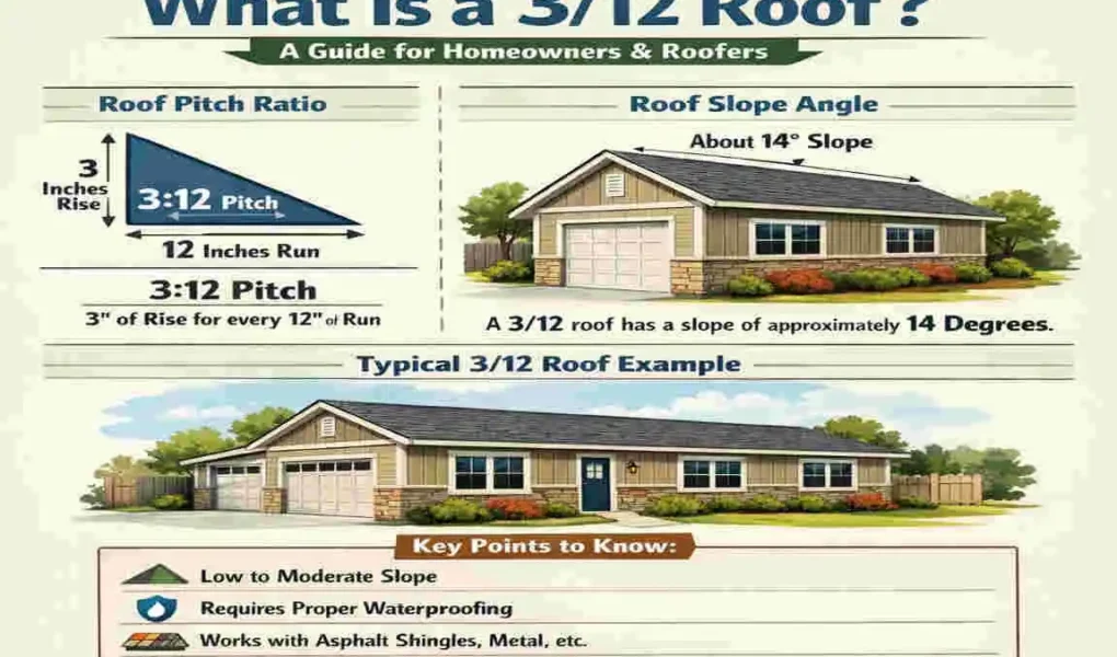 What Is a 3/12 Roof Pitch