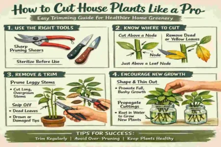 How to Cut House Plants