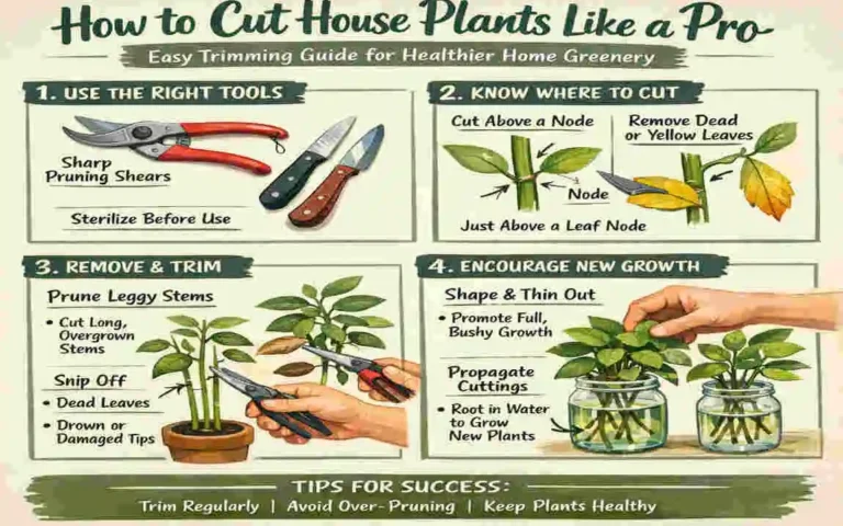 How to Cut House Plants