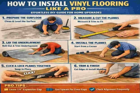 How to Install Vinyl Flooring Like a Pro: Effortless DIY Guide for Home Upgrades