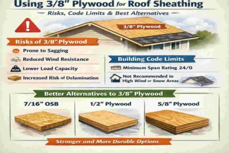 Can You Use 3/8 Plywood for Roofing