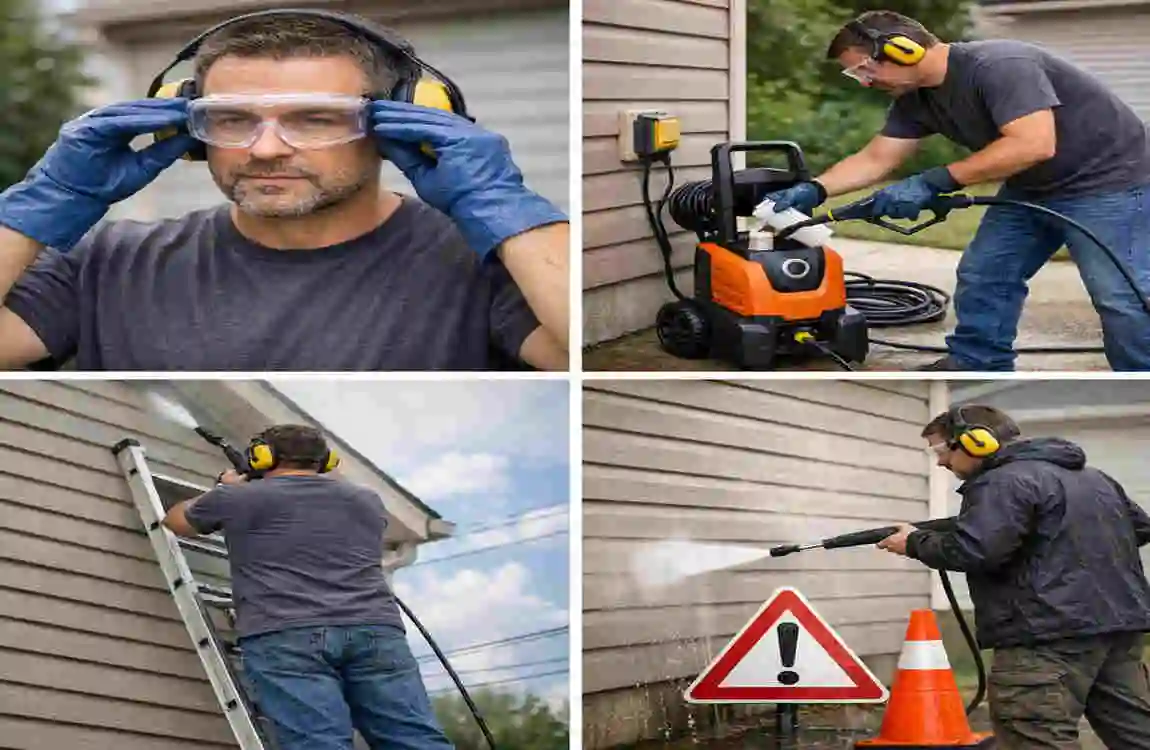 How to Pressure Wash House Siding