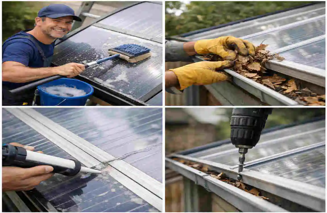How to Replace Polycarbonate Roof Panels