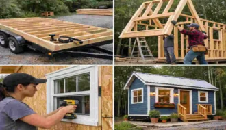 Framing How to Build a Tiny House: