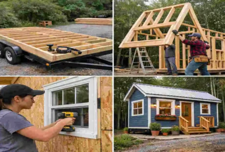 Framing How to Build a Tiny House: