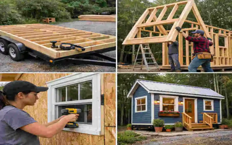 Framing How to Build a Tiny House: