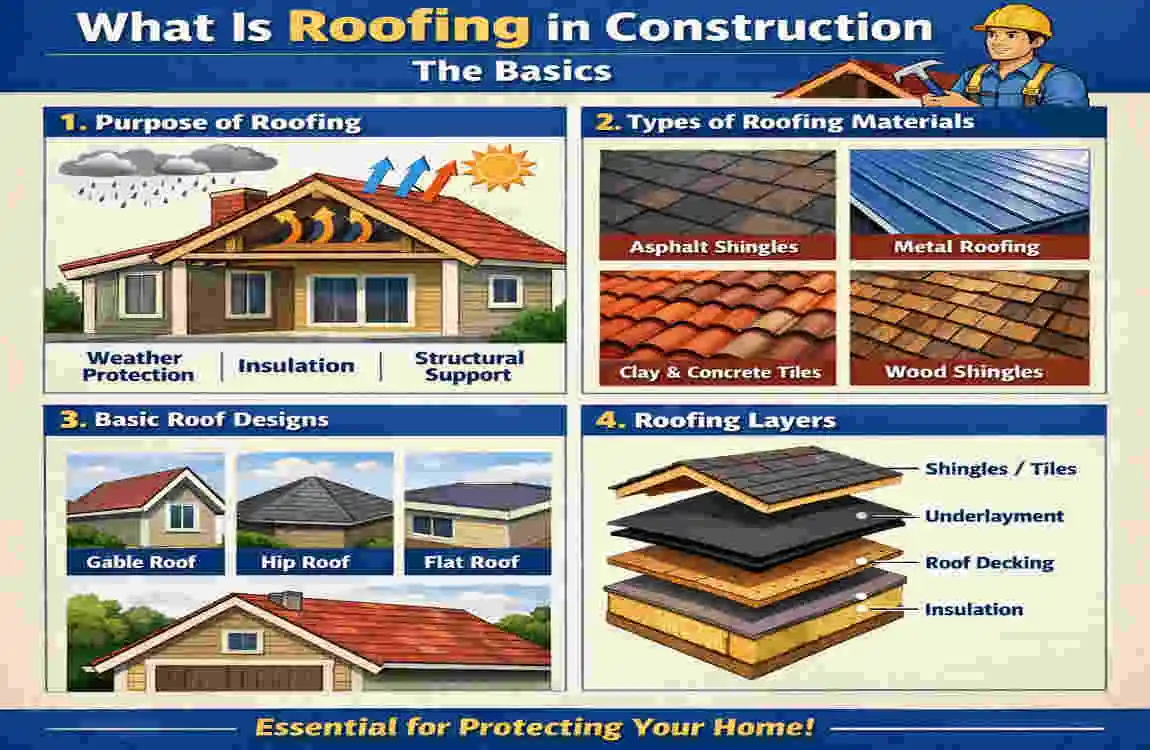 What Is Roofing in Construction Exactly? Pro Tips on Costs, Types & Weatherproof Trends