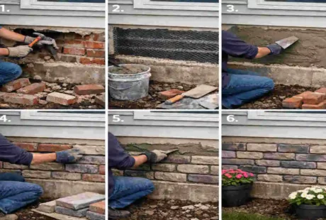 How to Replace Brick on Front of House