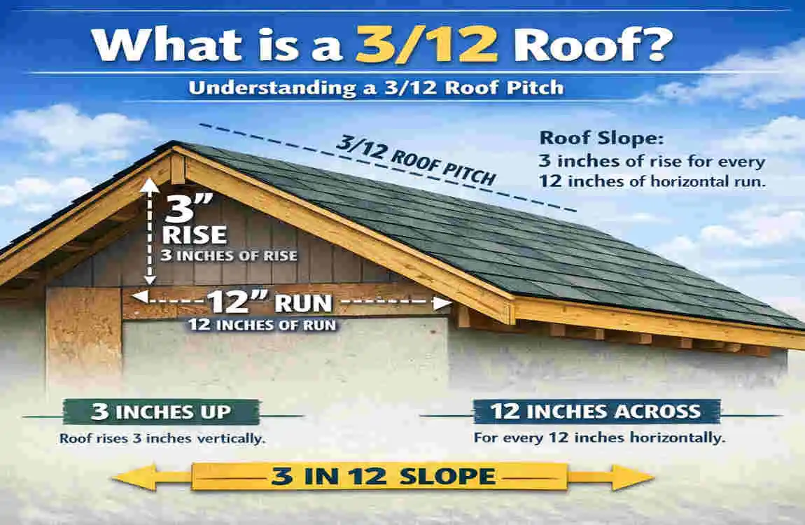 What Is a 3/12 Roof Pitch