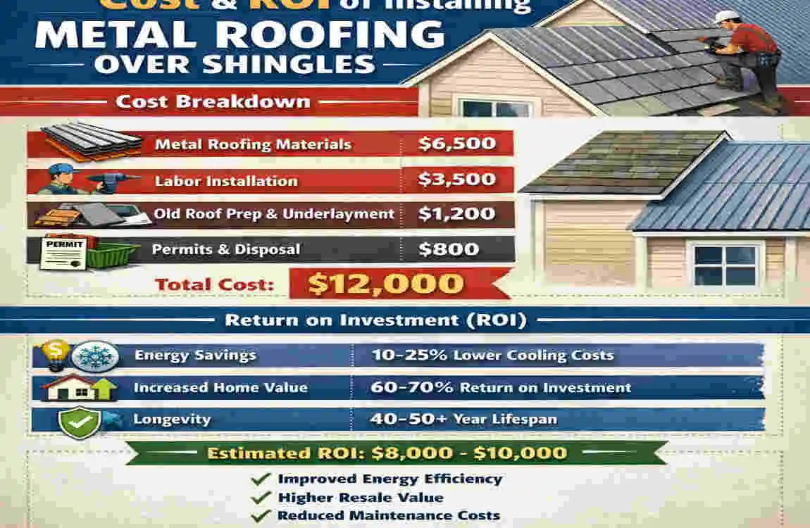 How to Install Metal Roofing Over Shingles