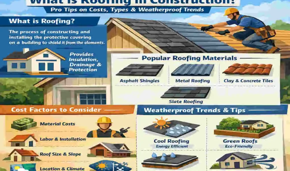 What Is Roofing in Construction Exactly? Pro Tips on Costs, Types & Weatherproof Trends