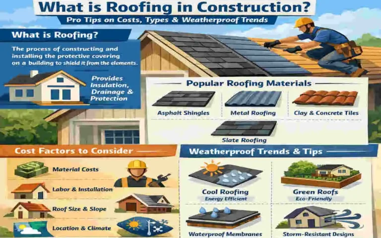 What Is Roofing in Construction Exactly? Pro Tips on Costs, Types & Weatherproof Trends