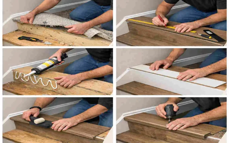 How to Install Laminate Flooring on Stairs: Easy DIY Guide