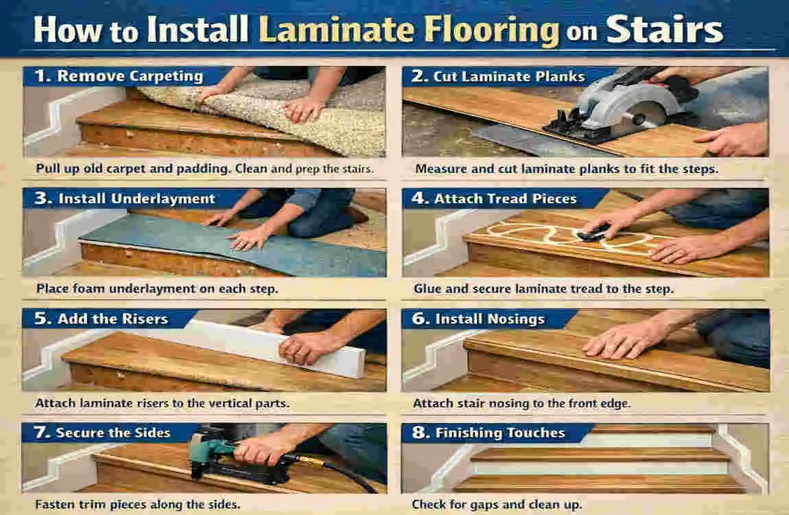 How to Install Laminate Flooring on Stairs: Easy DIY Guide