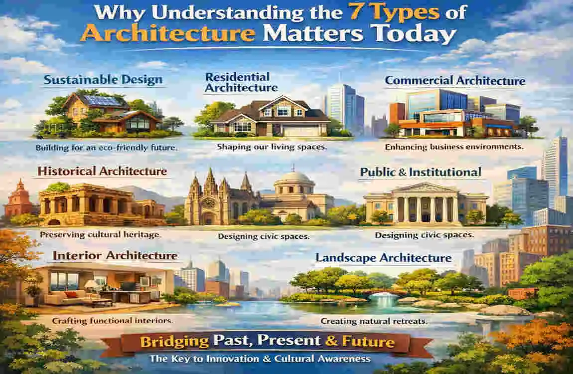 What Are the 7 Types of Architecture? Ultimate Guide to Iconic Styles